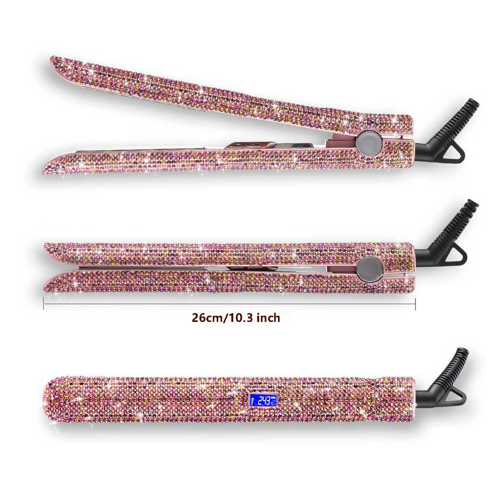 Crystal-Detail Titanium Hair Straightener — product image 2