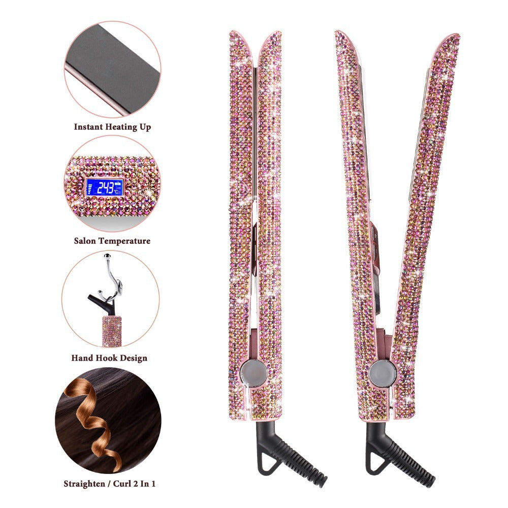 Crystal-Detail Titanium Hair Straightener — product image 1