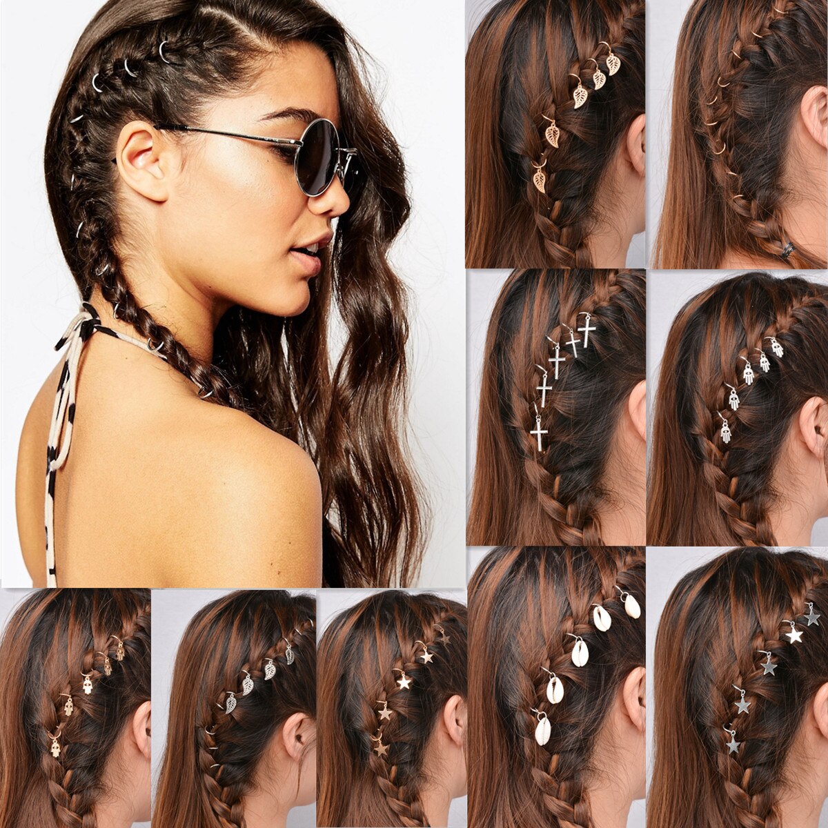 Five-Piece Minimal Hair Clip Set — product image 1
