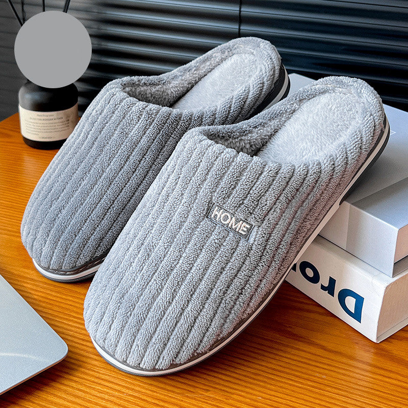 Plush Round-Toe House Slippers — product image 3