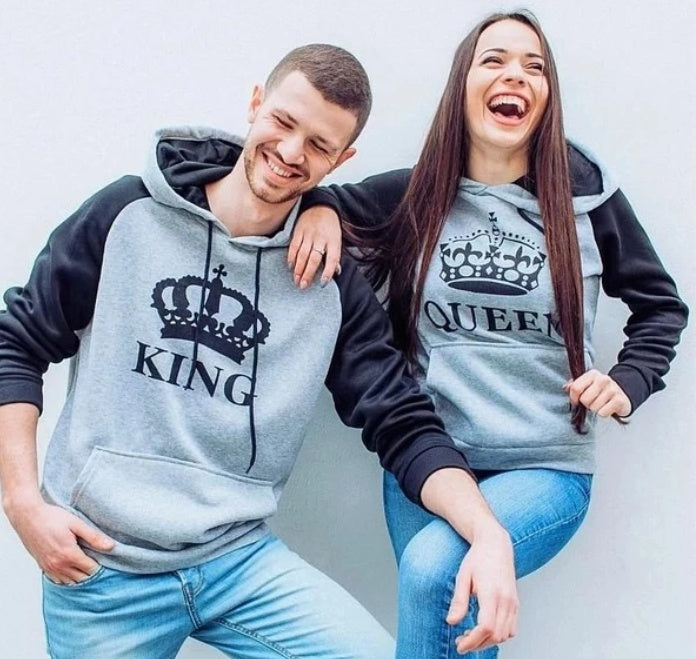 King & Queen Graphic Hoodies — product image 3