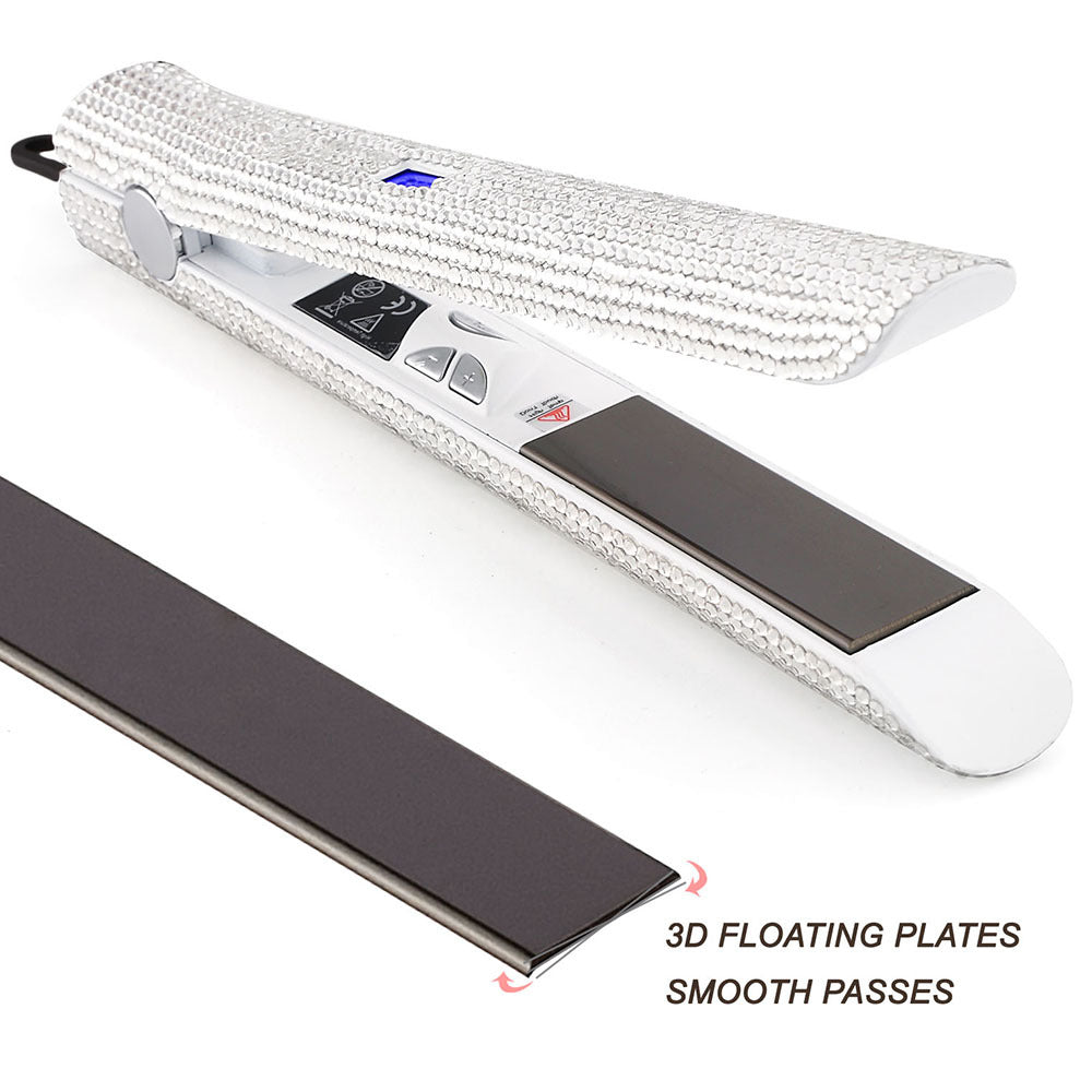 Crystal-Detail Titanium Hair Straightener — product image 3