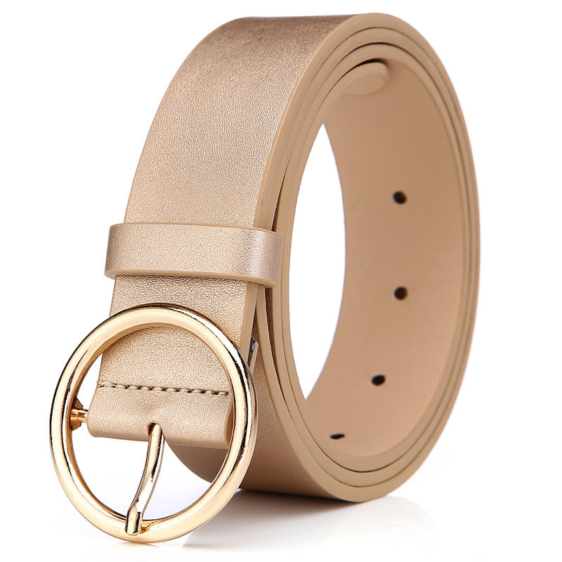 Round-Buckle PU Belt — product image 7