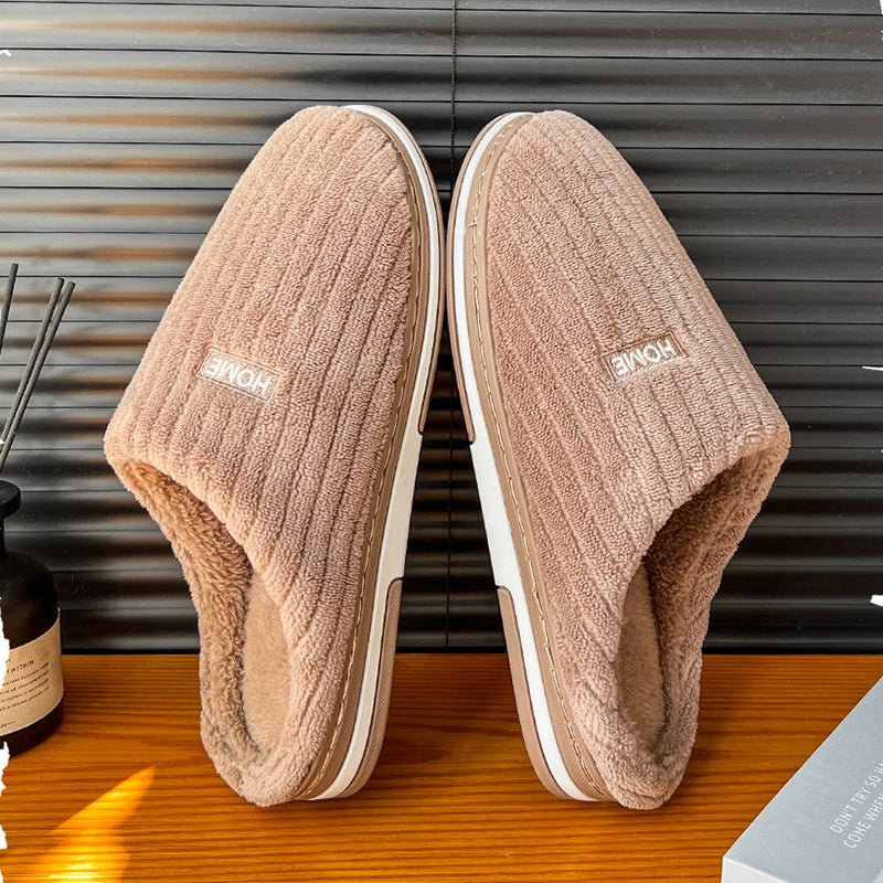 Plush Round-Toe House Slippers — product image 9