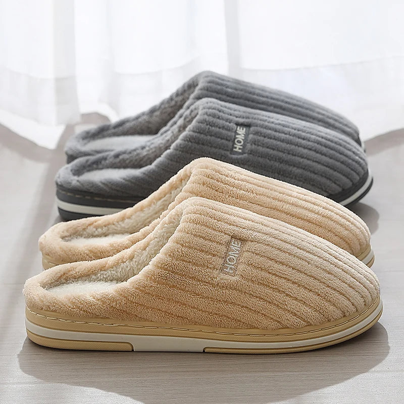 Plush Round-Toe House Slippers — product image 5