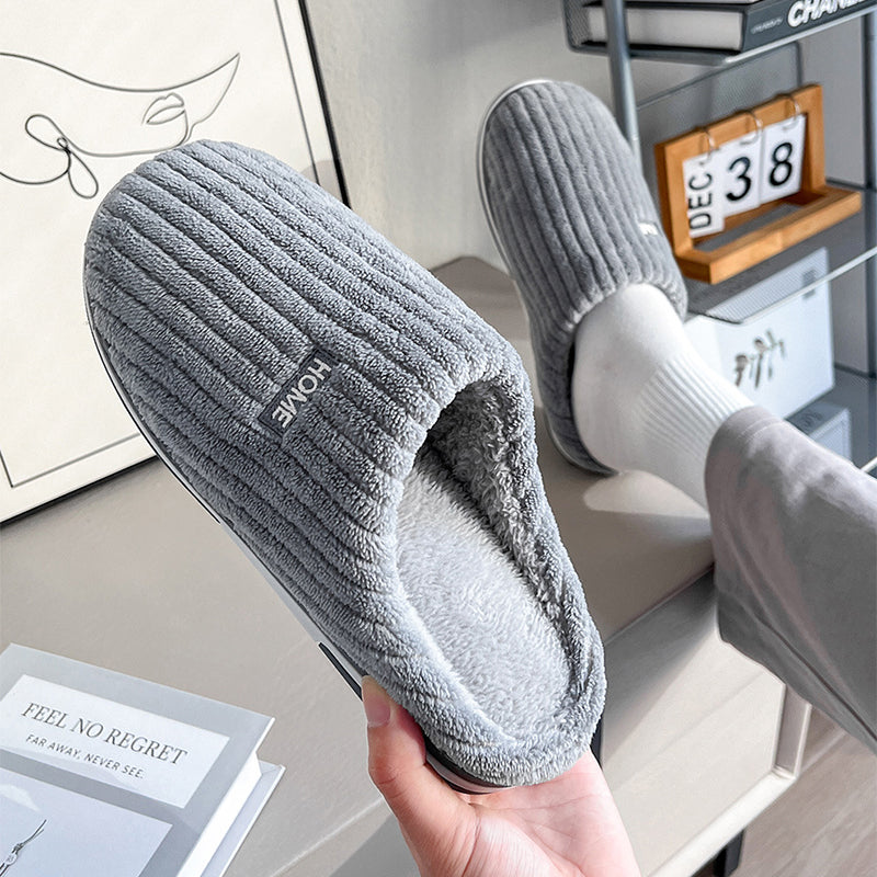 Plush Round-Toe House Slippers — product image 2