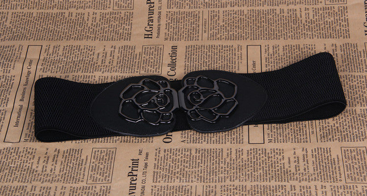 Floral-Buckle Stretch Belt — product image 5