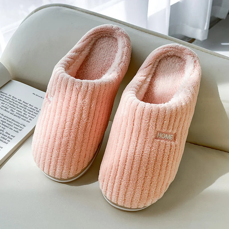 Plush Round-Toe House Slippers — product image 7